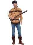 Frontier Man Davy Crockett Pioneers American Political Patriotic Mens Costume S