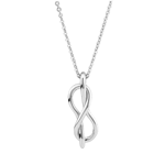 Bottega Boccadamo Necklace Infinity knot Silver