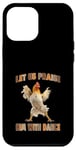 Coque pour iPhone 12 Pro Max Laissez-nous le louer avec Dance Happy Chicken