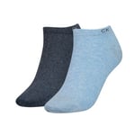 Calvin Klein Strumpor 2P Women Sneaker Socks Marin/Blå One Size Dam