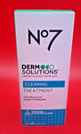 No7 Derm Solutions Clearing Treatment - Brand New Boxed - 50ml