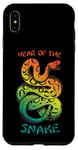 iPhone XS Max Celebrate Chinese New Year of the Snake 2025 Psychedelic Case