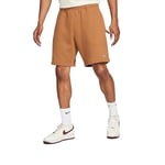 Nike Men's Nrg Fleece Shorts, Ale Brown/White, XS