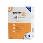 Thea Blephasol Duo 100ml Lotion + 100 pads like value pack systane lid wipes