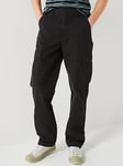 Levi's XX Straight Leg Cargo Trousers - Black, Black, Size 34, Inside Leg Regular, Men