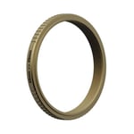 PolarPro - Fuji X100 Series Filter Adapter - Brass - Compatible with Fuji X100VI, X100V, X100, X100S, X70-49mm