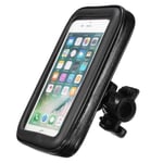 Neufu Support De Moto Guidon Sac De Téléphone Tactile Étanche Pour Gps Moto Scooter Vélo Enlarge