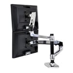 Ergotron LX Dual Stacking Arm for Up to 24 inch Display