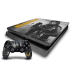 Head Case Designs Daryl Double Exposure Daryl Dixon Graphics Matte Vinyl Sticker Gaming Skin Decal Cover Compatible With Sony PlayStation 4 PS4 Slim Console and DualShock 4 Controller