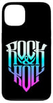 Coque pour iPhone 13 I Love Rock & Roll Tee, Rock and Roll Fashion Graphic Design