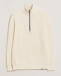 Peregrine Felix Quarter Zip Jumper White