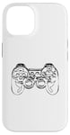 Coque pour iPhone 14 Contrôleur de jeu pour garçons Sketch Game Console Jeux