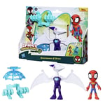 Disney Marvel Spidey and His Amazing Friends Dino Spidey Toy New With Box