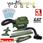 Makita Vacuum Cleaner 18V LXT Olive Li-ion Cordless Car Van Body Only DCL184ZO