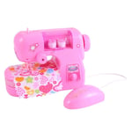 Simulation Electric Clothes Sewing Machine Sew Activities Toy for Kids9814