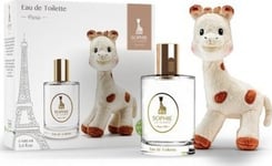 Sophie La Girafe Gift Box Set Sophie La Girafe: Sophie La Girafe, Giraffe, Collectible Plush Toy, 0+ Months + Paris, Eau De Toilette, For Boys, 100 Ml For Boys