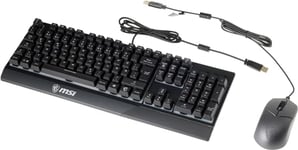 MSI Vigor GK30 Clavier USB QWERTZ Allemand Noir