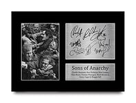 HWC Trading Sons of Anarchy Gift Signed A4 Printed Autograph The Cast Gifts Photo Display