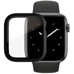 PanzerGlass Apple watch Series 4/5/6/SE - 44mm - Black - Full Body, 3641 Skærmbeskyttelse