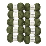 10-pack Socki Plus Garn Ullmix 100g Bouteille Green B189 Adlibris