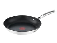 Tefal Duetto+ G7320634, Rund, All-Bruk Panne, Sort, Rustfritt Stål, Titan, 250 °C, Rustfritt Stål