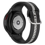 Samsung Galaxy Watch 6      Silicone Strap   Black/Grey