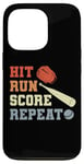 Coque pour iPhone 13 Pro Batteur de baseball