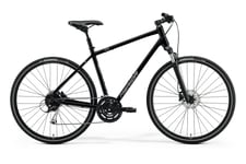 Merida Crossway 100 Herr XL (59 cm) Svart Cykel - Hybrid Cykel