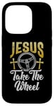 iPhone 14 Pro Jesus take the Wheel Hot Rod Case