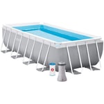 Intex 26788 Piscine Avec Cadre CM 400x200x100h Pompe Filtre Et Petite Échelle