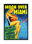 Wee Blue Coo Movie Film Moon Over Miami Musical Comedy Grable Ameche Wall Art Print