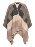 Lexington Clothing Palma Recycled Wool Blend Poncho Beige