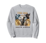 The big five South Africa South African animals Sweatshirt