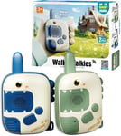 DQMOON Walkie Talkie Kids, Toys for 3-9 Year Old Boys Gifts Dinosaur Toys for 4