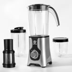 6 in 1 Jug Blender Fruit Vegetable Mixer 400W Ice Food Processor Maker Automatic