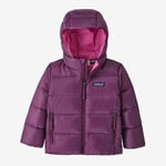 Patagonia Baby Hi-Loft Down Sweater Hoody Night Plum 4 år