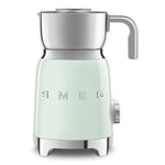 Smeg MFF01PGEU - Mousseur à lait électrique - 500W - Vert pastel