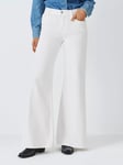 FRAME Le Palazzo Wide Leg Jeans, Blanc