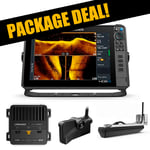 Lowrance HDS Pro 12 + Active Target 2 livepaketti 3 in 1 HD viistoanturilla