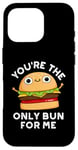 Coque pour iPhone 16 Pro Tu es le seul pain pour moi, jeu de mots amusant à hamburger