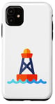 Coque pour iPhone 11 Bouée nautique amusante pour les plaisanciers – Capitaines de bateau