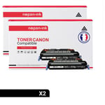 TONER EP716 (CB540) EP716 (CB540) Noir x 2 Compatible pour CANON-NOPAN-INK Canon LBP 5050 n 5050 I-Sensys LBP-5050 n LBP-5050 MF 8050 cn MF 8030 cn MF 8000 Series MF 8080 cw MF 8050 MF 8030 MF 8040 cn