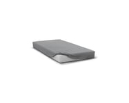 Fitted Sheet 90 x 190 + 30 cm Light Grey