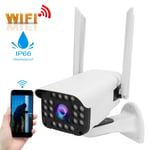 1080P Security Outdoor Camera PTZ 2.4Ghz WiFi 20‑LED Lamp Motion Detection 2 GF0