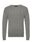 Polo Ralph Lauren Cable-Knit Cotton Sweater Grå