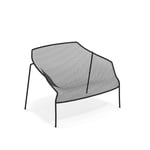 EMU - Heaven Lounge Chair, Black - Loungestoler - Jean-Marie Massaud - Svart - Metall