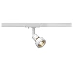 SLV Spot LED pour Rail PURI | Spot Orientable et Inclinable pour Rail Monophasé, Spot LED, Projecteur de Plafond, Plafonnier, Système de Rail, Eclairage Intérieur, Lampe Triphasée