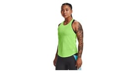 Debardeur under armour streaker vert femme