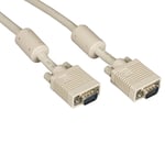 Black box BLACK BOX VGA VIDEO CABLE WITH FERRITE CORE - MALE/MALE, BEIGE, 100-FT. (30.4-M) (EVNPS06-0100-MM)