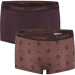 hummel Carolina 2-Pak Hipsters Barn - Bordeaux - str. 122 - 128